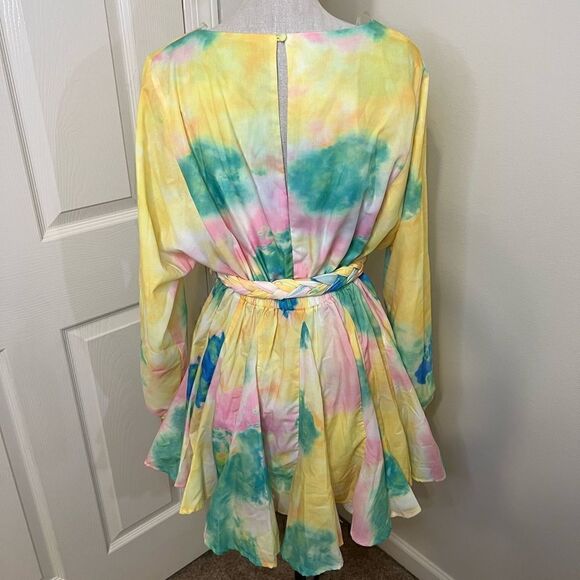 Multi colored Dress. NWT Size S - Picture 3 of 8